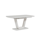 Enzio Putty 1.2m - 1.6m Extending Dining Table - Pendle Village Furniture