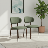 Etta Fabric Green Dining Chair – Green Set of 4,6 or 8