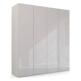 Frans 200cm Glass Front 4 Door Wardrobe - Pendle Village Furniture