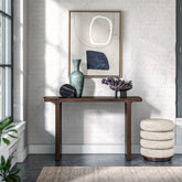 Saint Amond Dark Wood Console Table - Pendle Village Furniture