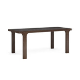 Saint Amond 180cm Dark Wood Dining Table - Pendle Village Furniture