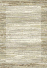 Galleria Cream/Beige Abstract Bordered Rug - Pendle Village Furniture