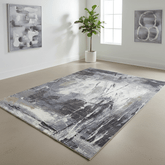 Galleria Modern Abstract Blue Rug