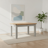 Gloucester 1.2M Small Oak Extending Dining Table