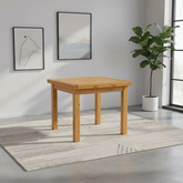 Hampshire Solid Oak Draw Leaf Extending Dining Table 90–160cm