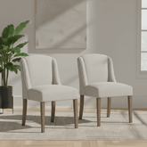 Whitby Aspen Twill Dining Chair – Set of 2