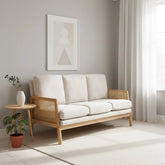 Modern sofa set with stylish and comfortable seating.