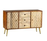 Igna 2 Doors 3 Drawers Sideboard - Pendle Village Furniture