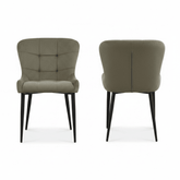 Jose Velvet Fabric Dining Chairs - Set of 4, 6 or 8
