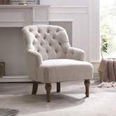 Bia Linen Accent Chair – Cream or Charcoal - Pendle Village Furniture