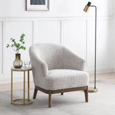 Leto Chenille Accent Chair - Pendle Village Furniture