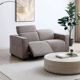 Prime 2 Seater Electric Recliner Sofa in Mole Chenille - Pendle Village Furniture