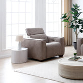 Prime Recliner Armchair in Mole Chenille - Pendle Village Furniture