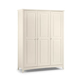 Kameo Stone White 3 Door Wardrobe - Pendle Village Furniture