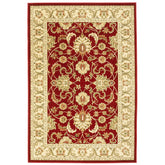 Kendra 45M Red/Gold Traditional Rug - Pendle Village Furniture