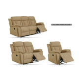 Kensington Fabric Manual Recliner Sofa suite Available in 3 Seater, 2 Seater and Arm Chair, Buy individual pieces or buy them as set.