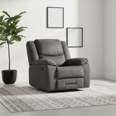 Kent Recliner Armchair in Charcoal