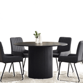 London Round Dining Table Set - Pendle Village Furniture