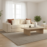 Luton Versailles Fabric 4 Seater Sofa