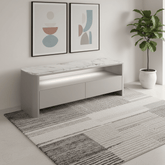 Milan TV-Unit with White Ceramic Top