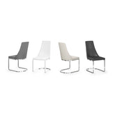 Katy Set of 4 Leather Dining Chairs - Pendle Village Furniture