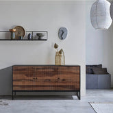 Milo 3 Door Wooden Sideboard - Pendle Village Furniture