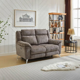 Spencer Fabric Electric Recliner Sofa - Pendle Village Furniture