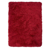 Montana Red Jewel Luxury Shaggy Rug - Pendle Village Furniture