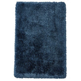 Montana Steel Blue Luxury Shaggy Rug - Pendle Village Furniture