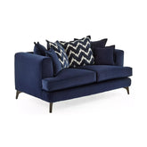 Monterrey Regent Plush Velvet Scatter Back 2 Seater Sofa - Pendle Village Furniture