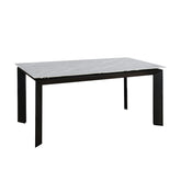 New Baron Grey Sintered Stone Ceramic Extending Dining Table - Pendle Village Furniture