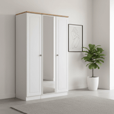 Norfolk 3 Door Wardrobe with Mirror