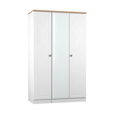 Norfolk 3 Door Wardrobe with Mirror - Pendle Village Furniture