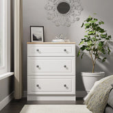 Norfolk 3 Drawer Deep Chest - Pendle Village Furniture