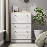 Norfolk 5 Drawer Chest - Pendle Village Furniture