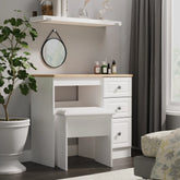 Norfolk Single Pedestal Dressing Table - Pendle Village Furniture