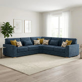 Large corner sofa from Otley Lyon collection with deep seating.
