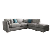 Phoebe Fabric Pillow Back Corner Chaise Sofa - Pendle Village Furniture