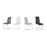 Polo Leather Dining Chairs - Set of 4 - Pendle Village Furniture