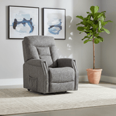 Preston Electric Lift & Rise Chair in Dark Grey