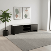 Blakely Large TV-Unit with Light Grey Ceramic Top