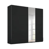 Rauch Graphite Perth Sliding Door Wardrobe - Pendle Village Furniture