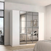Ashworth Alpine White 226cm 5 Door Hinged Wardrobe - Pendle Village Furniture