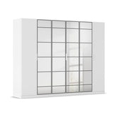 Ashworth Alpine White 6 Door Hinged Wardrobe - W271cm - Pendle Village Furniture