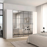 Ashworth Alpine White 6 Door Hinged Wardrobe - W271cm - Pendle Village Furniture