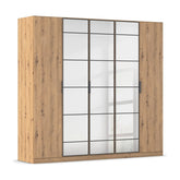 Ashworth Artisan Oak 226cm 5 Door Hinged Wardrobe - Pendle Village Furniture