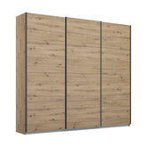 Forms Artisan Oak 3 Door Sliding Wardrobe - Free Assembly - Pendle Village Furniture