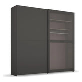 Lumis 2 Door Sliding Wardrobe - Pendle Village Furniture