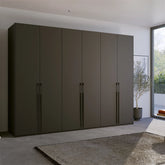 Kacey Pure 6 Door 301cm Wide Wardrobe - Pendle Village Furniture