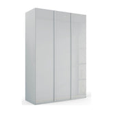 Symphony 151cm Glass 3 Door Wardrobe - Pendle Village Furniture
